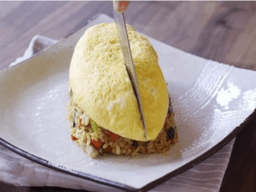 cách làm trứng omurice kiểu nhật
