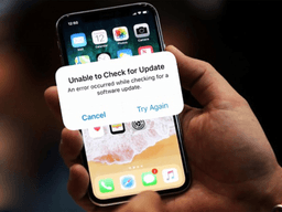 iphone không cập nhật được ios