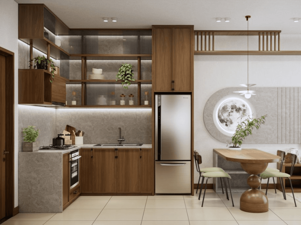 Cách đặt tủ lạnh đúng phong thủy “kéo” tài lộc may mắn vào bếp nhà bạn