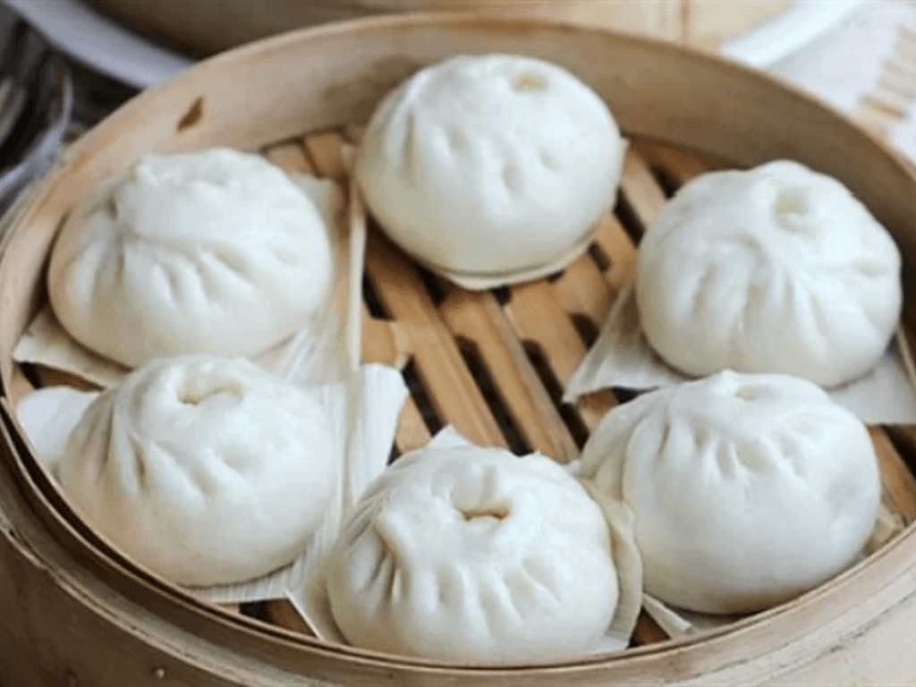 Cách làm bánh bao chay bằng bột bánh bao nở căng “núng nính” cực thích mắt