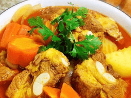 cách làm món sườn nấu pate