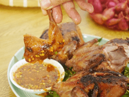 cách ướp chim cút nướng