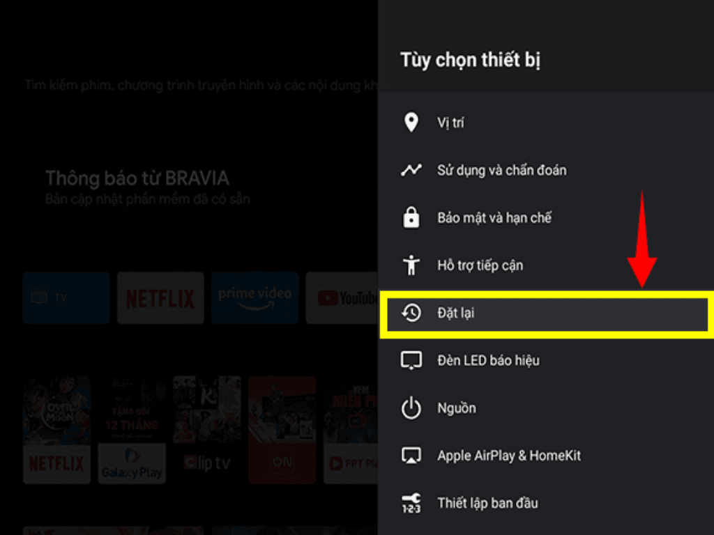 Khôi phục cài đặt gốc tivi Sony tại nhà dành riêng cho “tay mơ” công nghệ