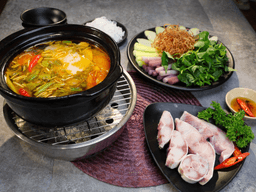 cách nấu lẩu cá bóp măng chua