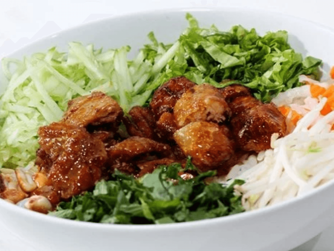 Cách làm món bún thịt nướng chay ngon "nhức nách" đánh bay định kiến về đồ chay