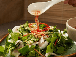 cách làm nộm rau má chua ngọt