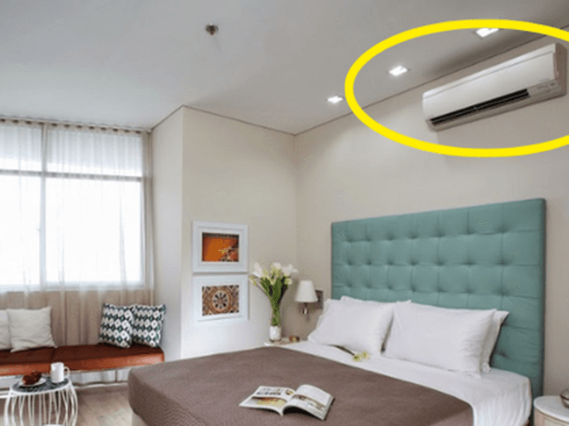 Lắp điều hòa trên đầu giường nên hay không? Ngủ ngon hay "ác mộng" triền miên