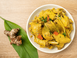 cách làm gà kho nghệ tươi