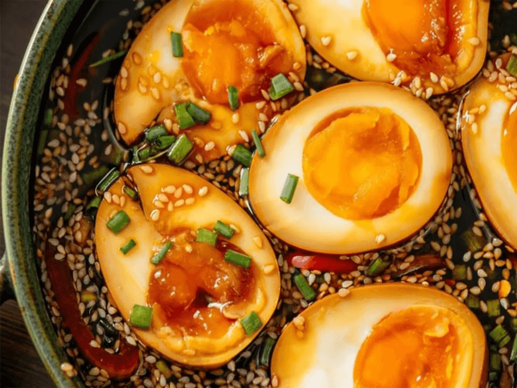 Cách làm trứng ngâm tương ngon chuẩn vị ăn kèm cơm nóng là "số dách"