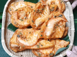 cách làm bánh mì chiên tôm