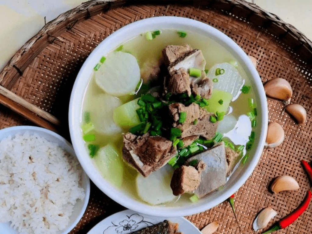 Củ cải trắng nấu món gì ngon hóa giải vị "hăng" thành tinh hoa thanh mát