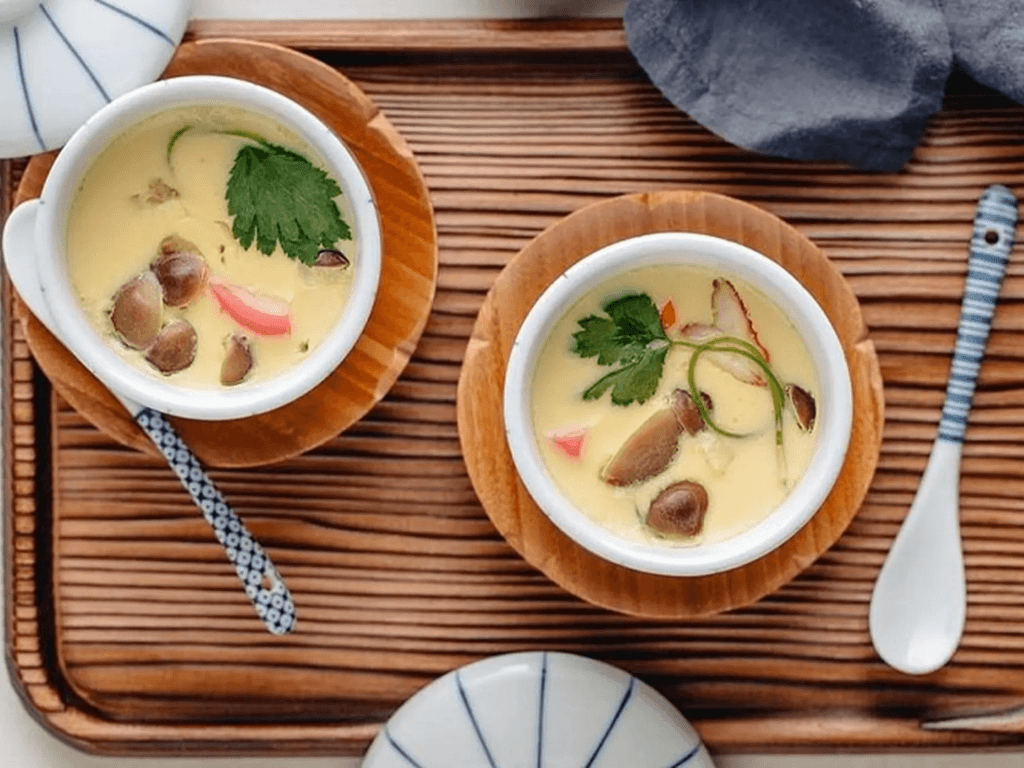 Cách làm trứng hấp kiểu Nhật Chawanmushi mềm mượt "như lụa" không tách nước