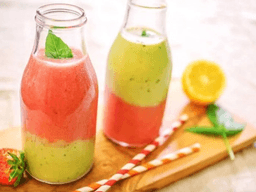 cách làm sinh tố bơ dâu