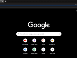 lỗi Google Chrome bị màn hình đen