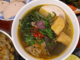 hướng dẫn cách nấu món canh bún