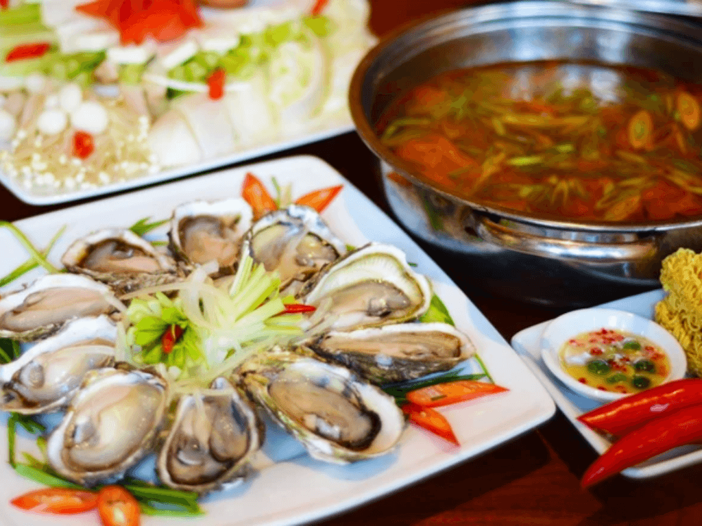 Cách nấu lẩu hàu kim chi Hàn Quốc chua cay mặn ngọt hài hòa tẩm bổ cực quý