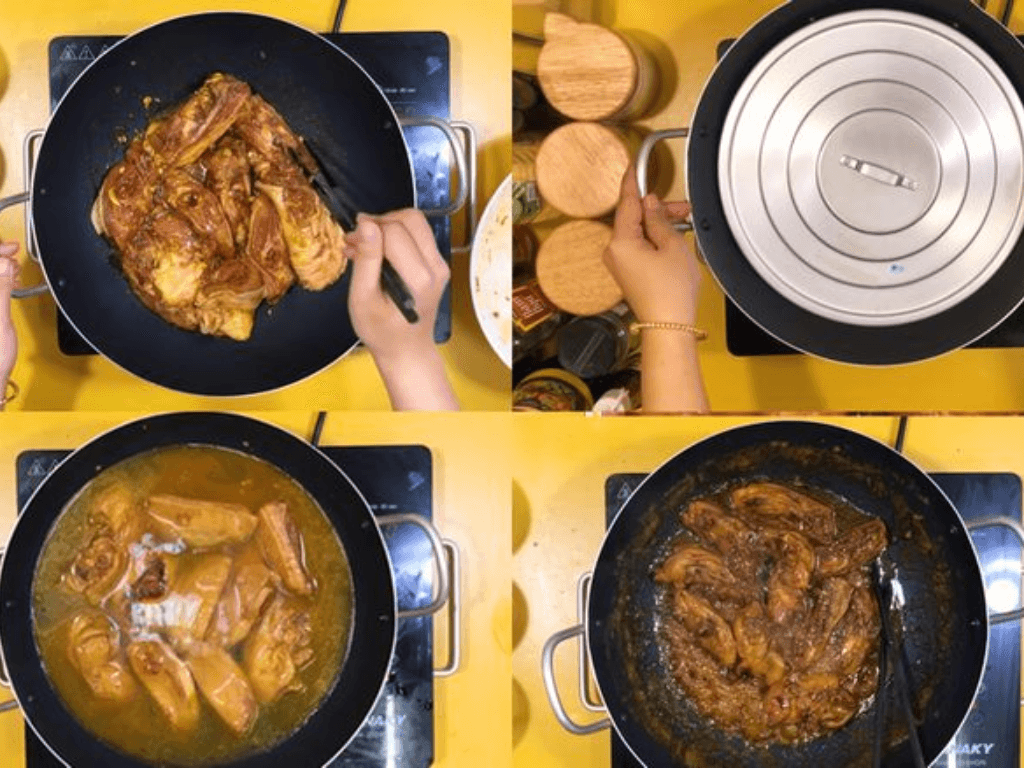 Cách làm gà khìa nước dừa "chống ế" nồi cơm mềm thơm chuẩn vị miền Tây