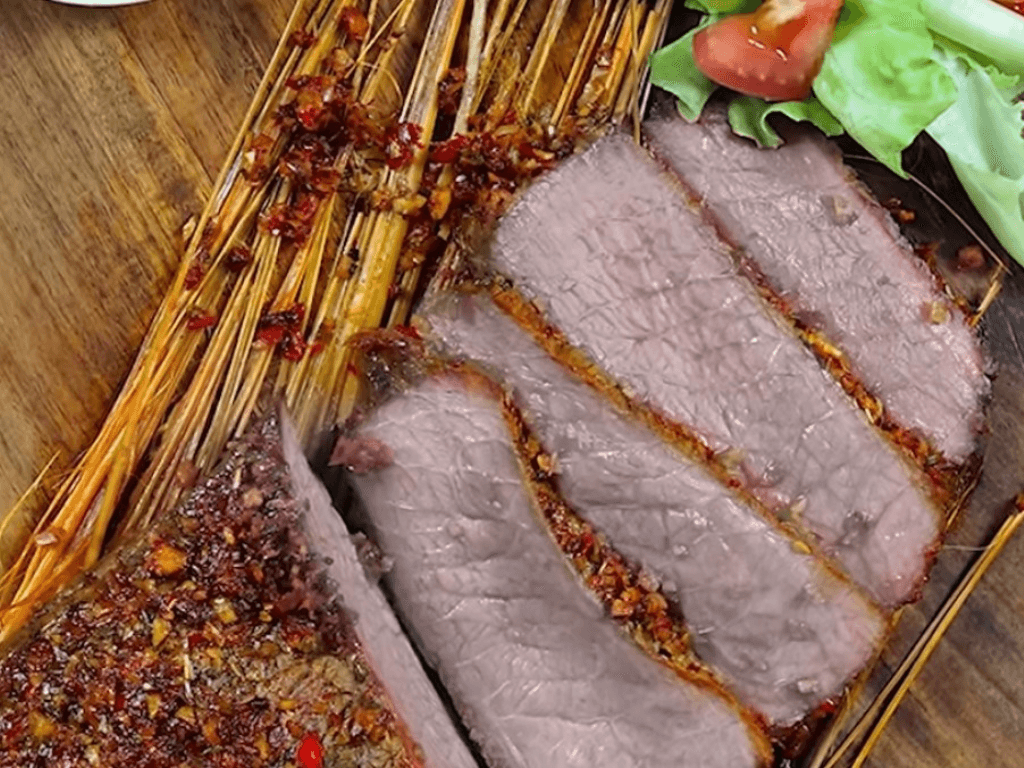 Cách làm bò nướng sa tế "cấp tốc" nhưng vị ngon thì không phải dạng vừa
