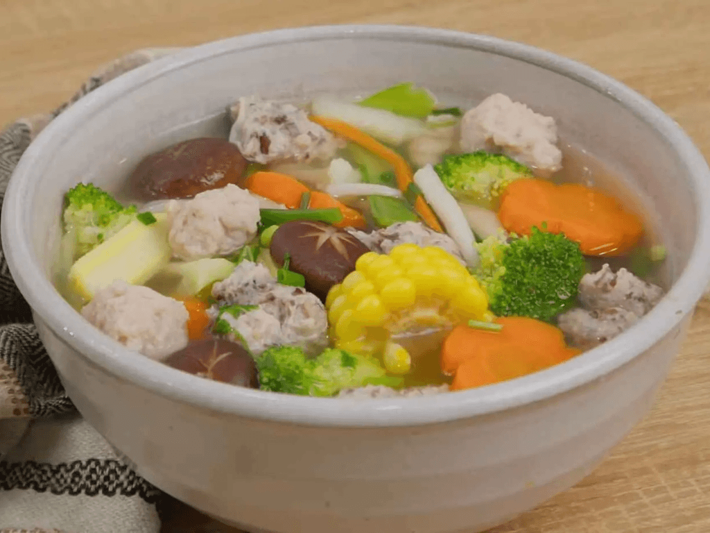 Cách nấu canh mọc rau củ quả ngọt thanh tự nhiên không cần dùng đến mì chính