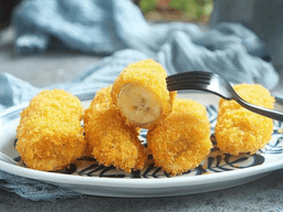 cách làm chuối chiên xù