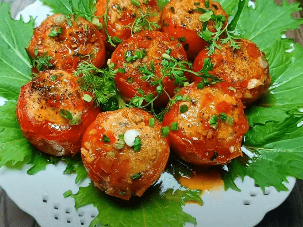 Cách làm cà chua nhồi thịt "mềm mọng" với bí quyết chọn và sơ chế cà chua