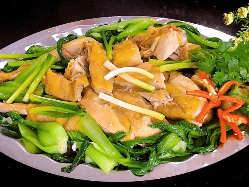 Cách làm gà hấp cải thìa “tẩm bổ" mới lạ thịt mềm tan nước dùng ngọt thanh