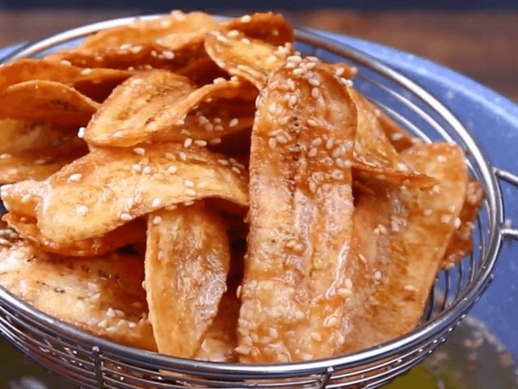 Cách làm snack chuối chín ĐỘC NHẤT VÔ NHỊ khiến bạn quên luôn khoai tây chiên