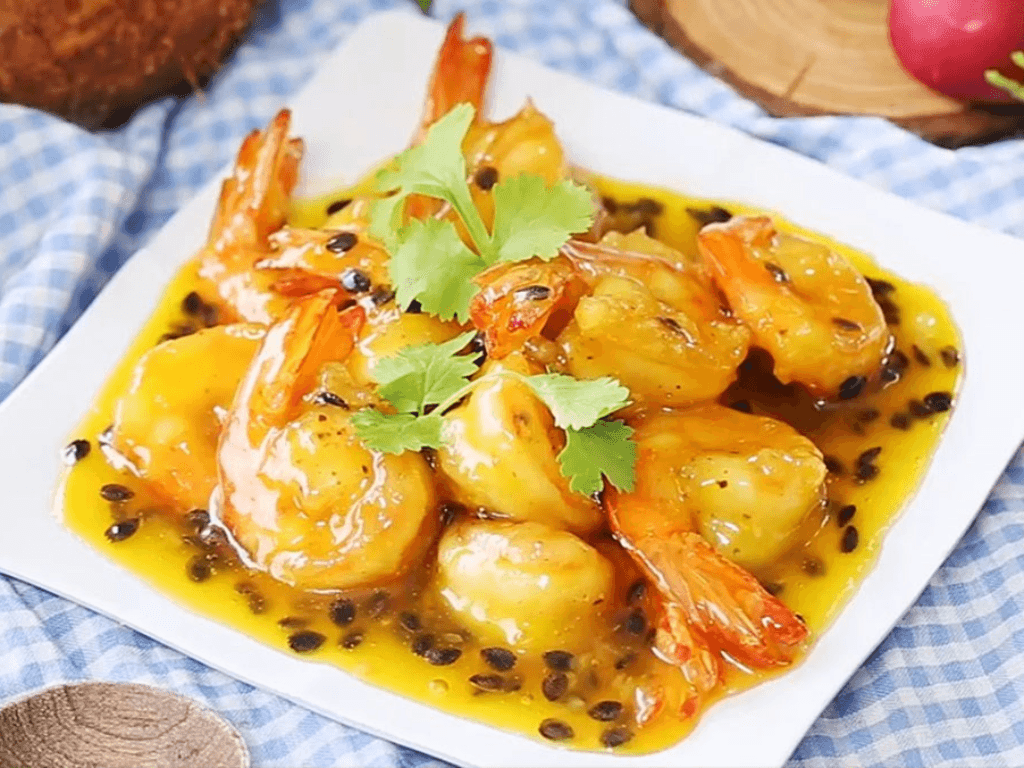 Cách làm tôm sốt chanh dây món "đỉnh" của tiệc tùng sang chảnh dễ làm