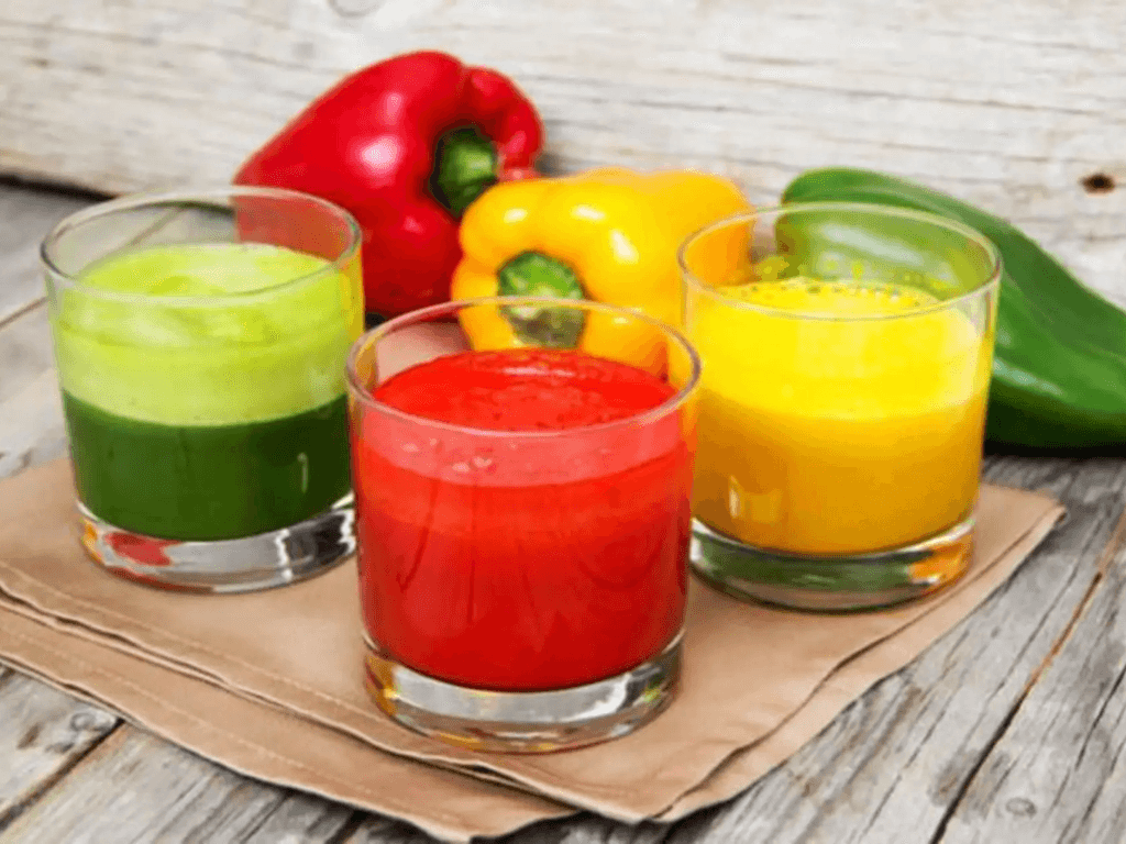 Cách làm nước ép ớt chuông giảm cân vị lạ mà ngon giúp vòng 2 “phẳng như CD”