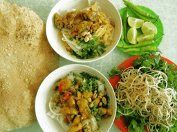 cách nấu mì quảng cá lóc