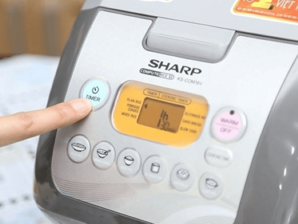 Cách dùng nồi cơm điện Sharp nấu xôi làm bánh hầm cháo “all in 1” ngon tuyệt