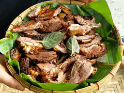 cách làm vịt giả cầy nướng