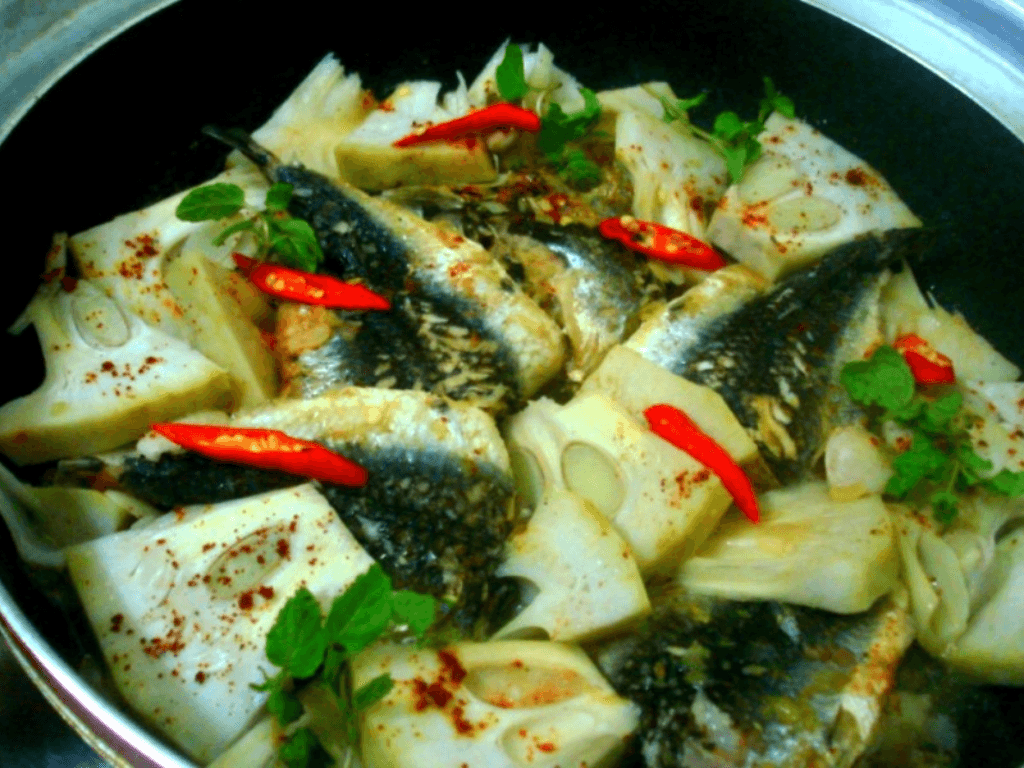 Cách kho cá chuồn với mít non món ngon 'thử thách' các đầu bếp gia đình