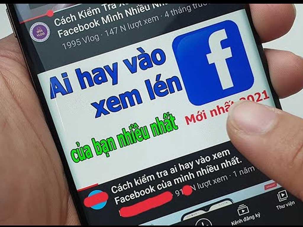 Cách xem ai vào tường Facebook bằng điện thoại "bí mật" không ai biết
