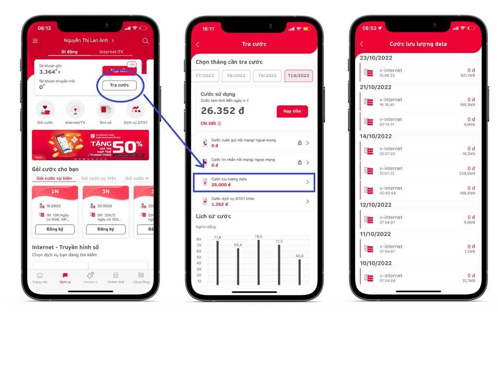 Cách kiểm tra data Viettel 4G "cực nhanh" ai cũng cần