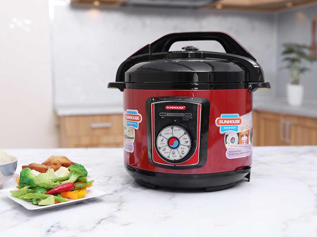 Nồi áp suất điện Sunhouse có tốt không? "Khám phá" sự thật