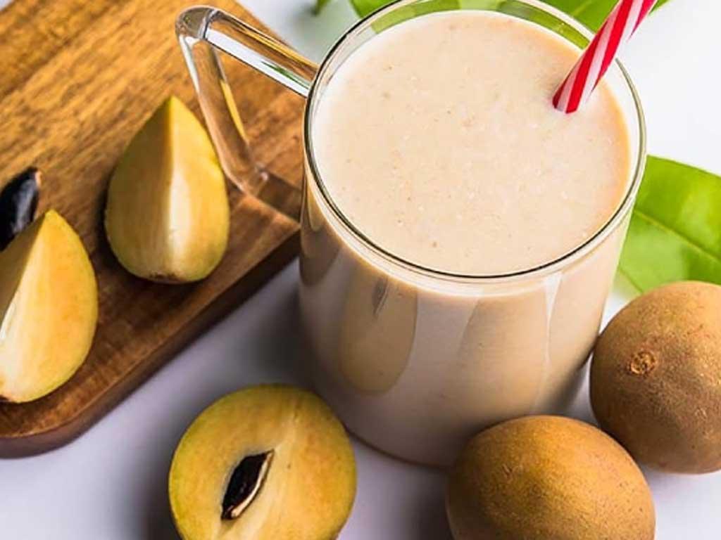 Cách làm sinh tố hồng xiêm "siêu ngon" mát lạnh con tim