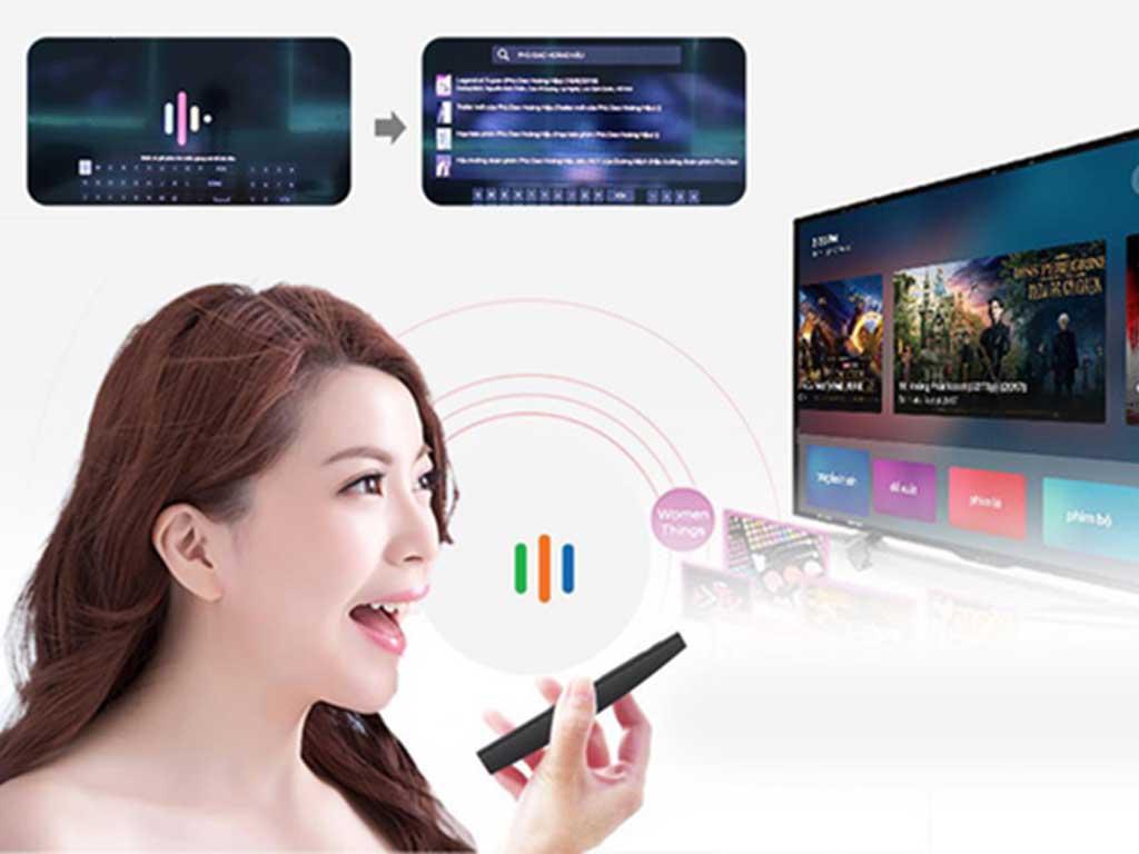 Tìm kiếm giọng nói trên tivi là gì? "Tiện lợi" ai cũng thích