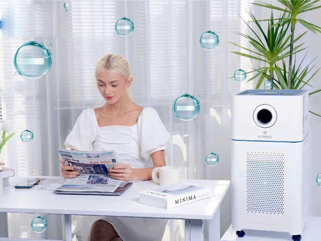 Kinh nghiệm mua máy lọc không khí ion âm lọc sạch bụi PM2.5 cho phòng ngủ