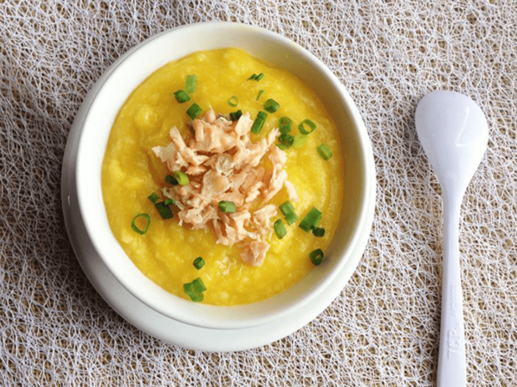 Cách nấu cháo bí đỏ thịt bằm cho bé ăn dặm, "béo mịn", dễ tiêu, giàu dinh dưỡng