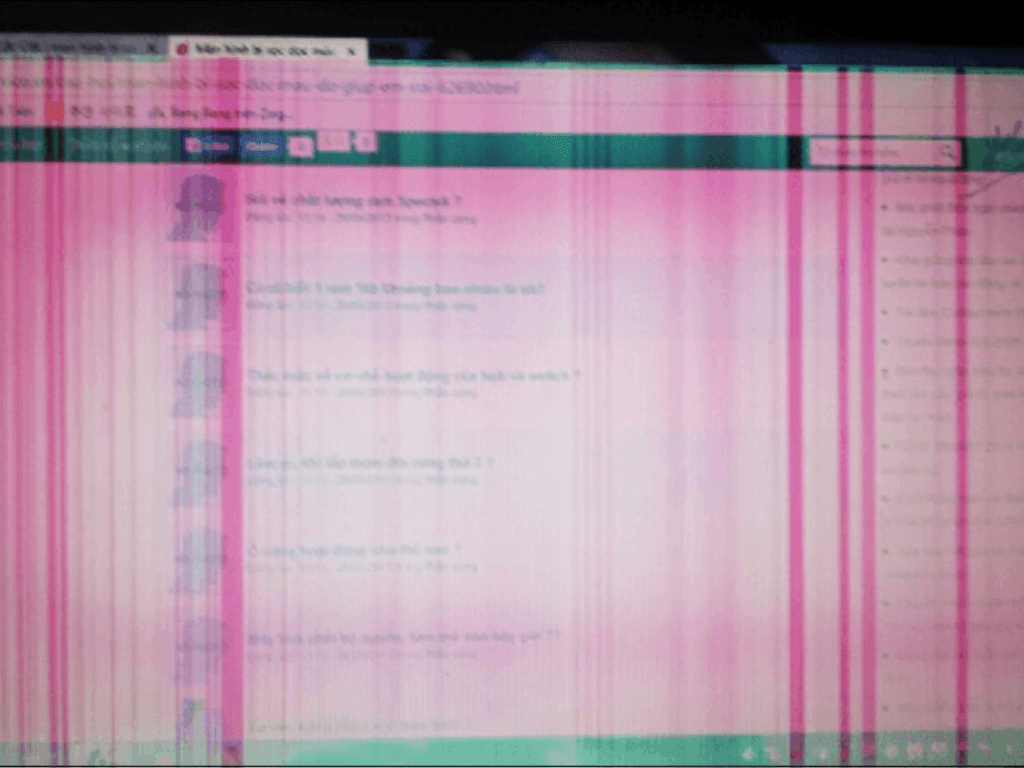 Màn hình máy tính bị đổi màu hồng là dấu hiệu gì? Sửa gấp kẻo “toang”