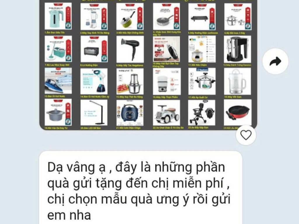 Lừa đảo tặng quà miễn phí trên Zalo: Chiêu trò mới khiến bạn “sập bẫy” trong 5s