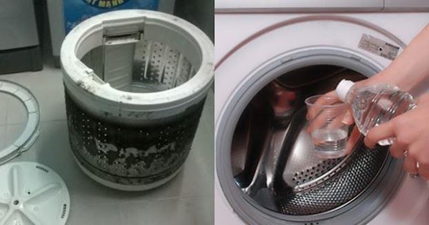  Vệ sinh máy giặt bằng cách vệ sinh bên trong máy giặ