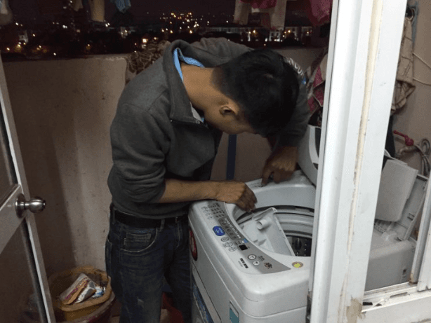 Những lưu ý khi sửa máy giặt electrolux