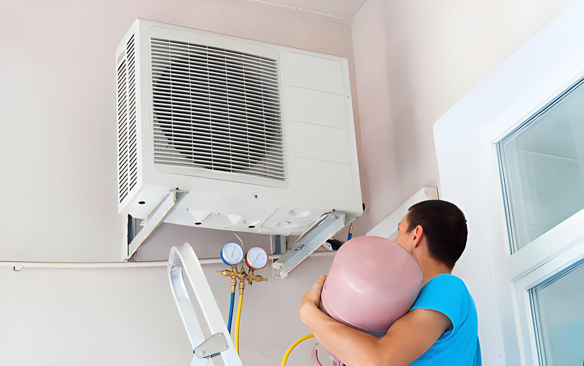 dấu hiệu phải bom gas điều hoà