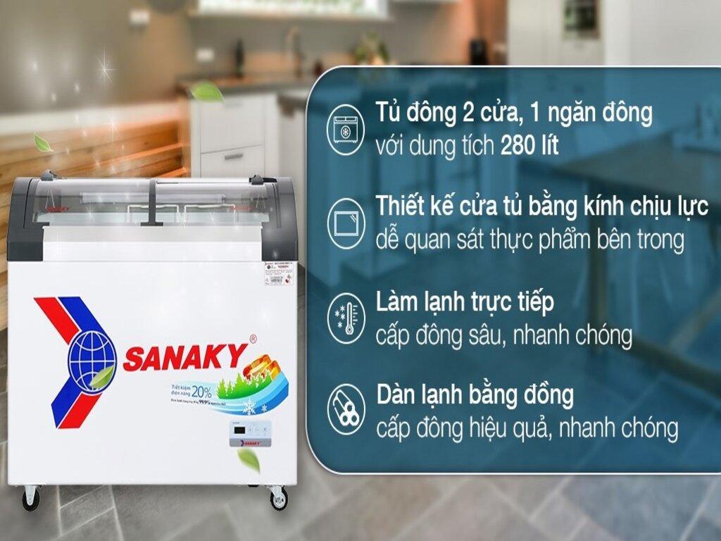 So sánh giá tủ đông Hòa Phát và giá tủ đông Sanaky