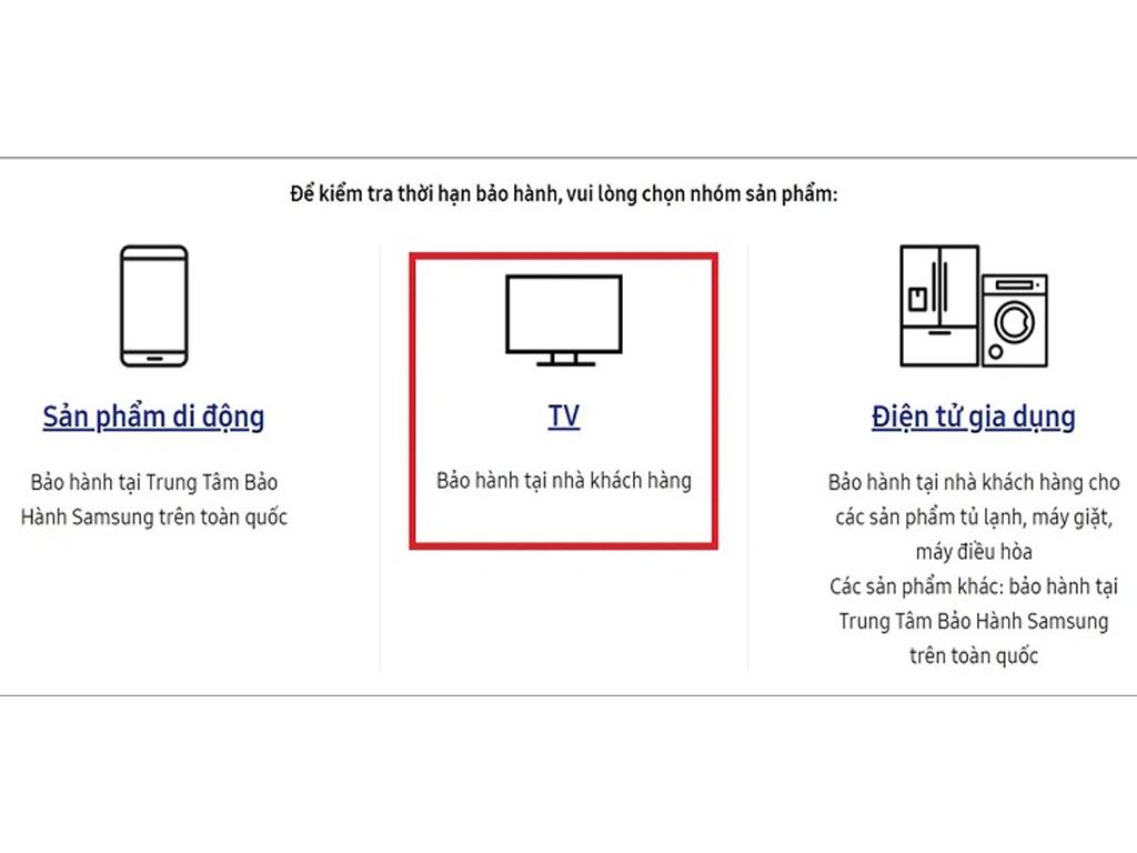 2 cách kiểm tra bảo hành. Địa chỉ bảo hành tivi Samsung tại Hà Nội ...