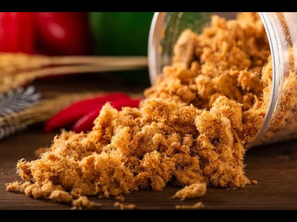 cách làm chà bông heo bằng máy xay sinh tố