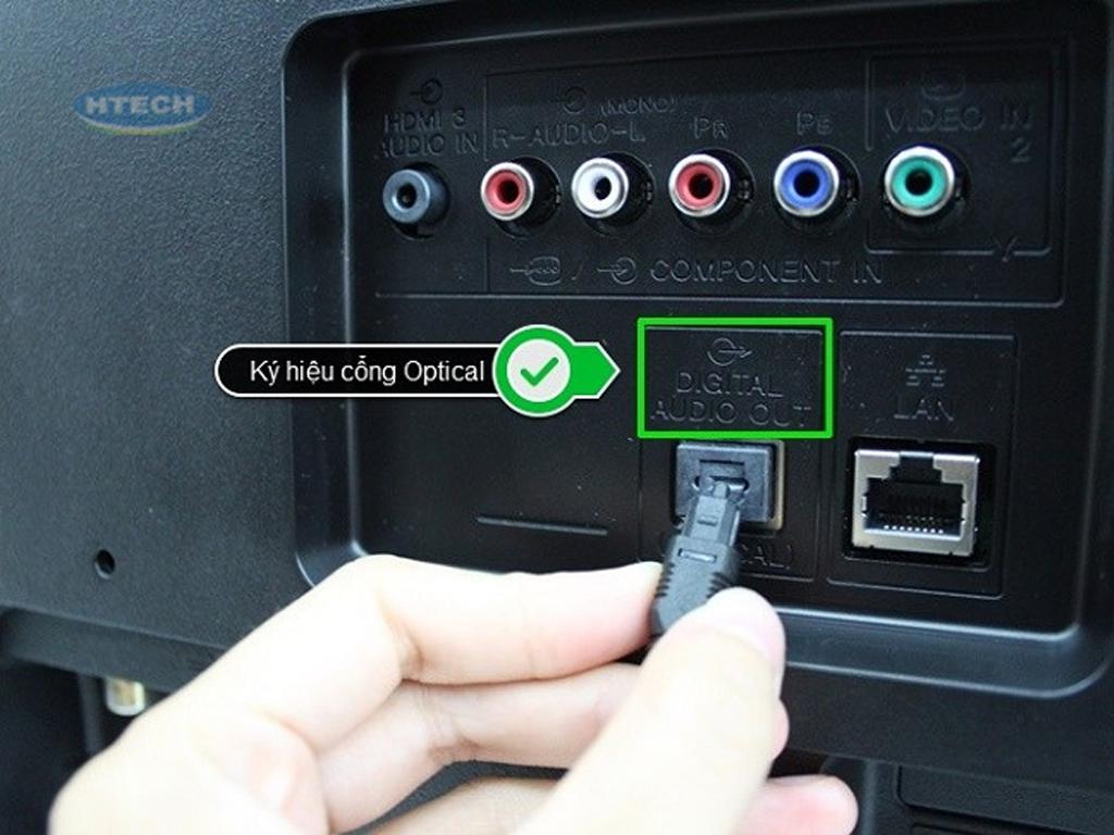 Kết nối âm thanh tivi Sony ra amply dễ dàng, không tới 5s ...