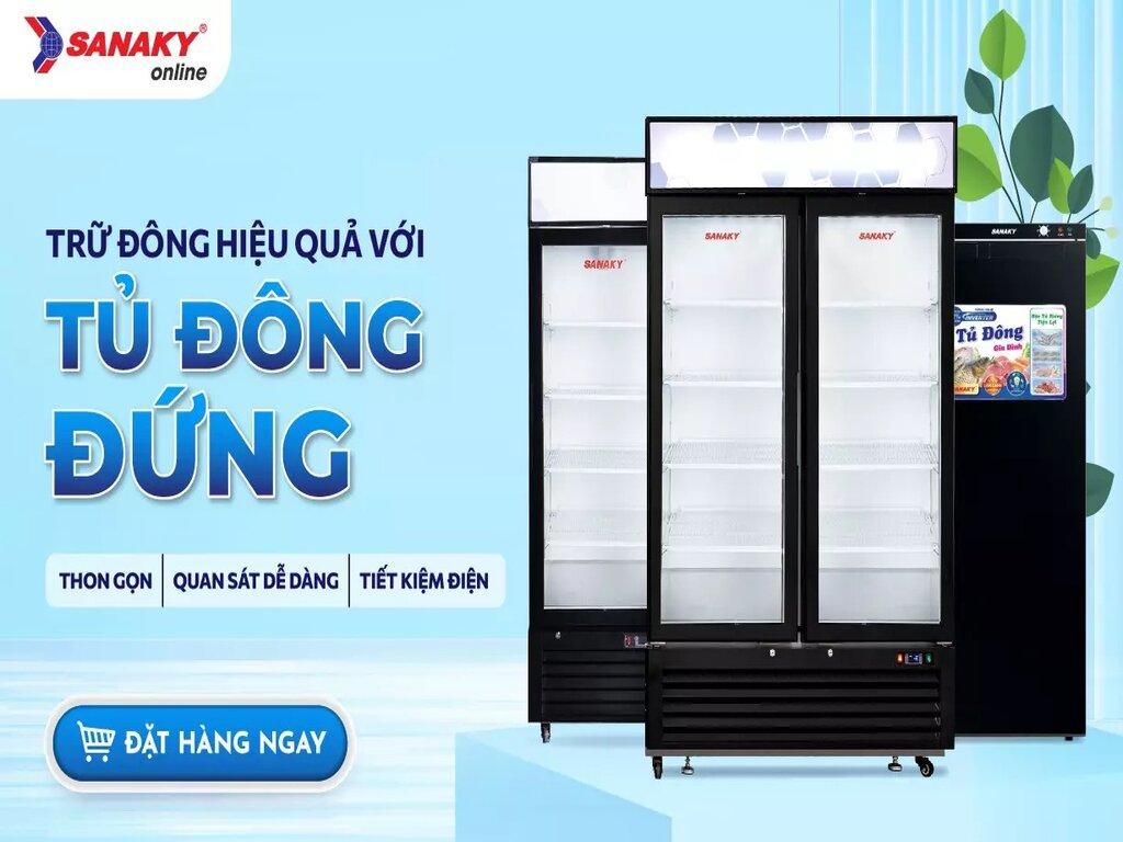 tủ đông Sanaky